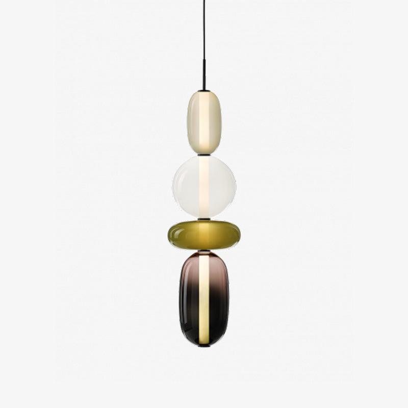 Sugar-Coated Glass Ceiling Light Lighting Lobby