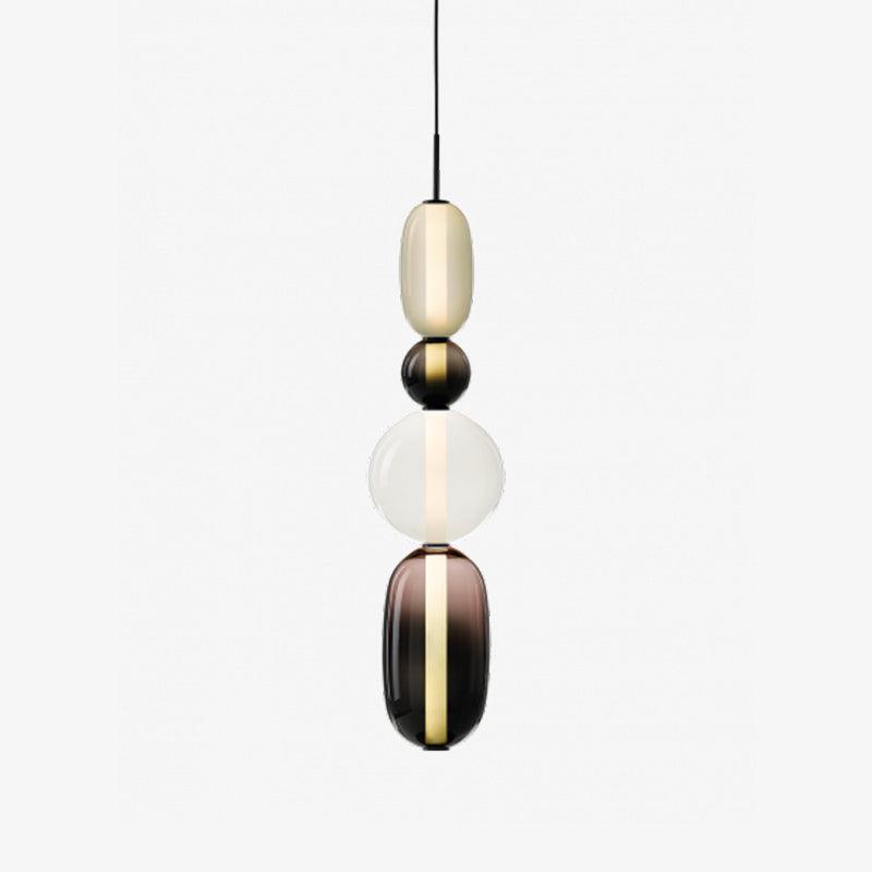 Sugar-Coated Glass Ceiling Light Lighting Lobby