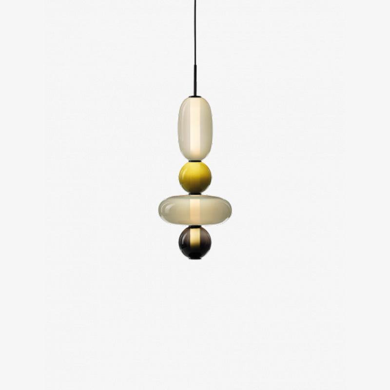 Sugar-Coated Glass Ceiling Light Lighting Lobby