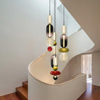 Sugar-Coated Glass Ceiling Light Lighting Lobby