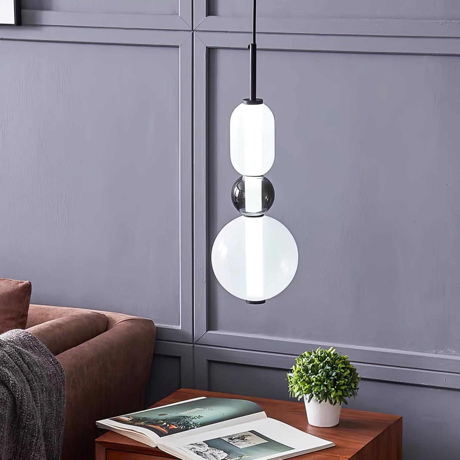 Sugar-Coated Glass Ceiling Light Lighting Lobby