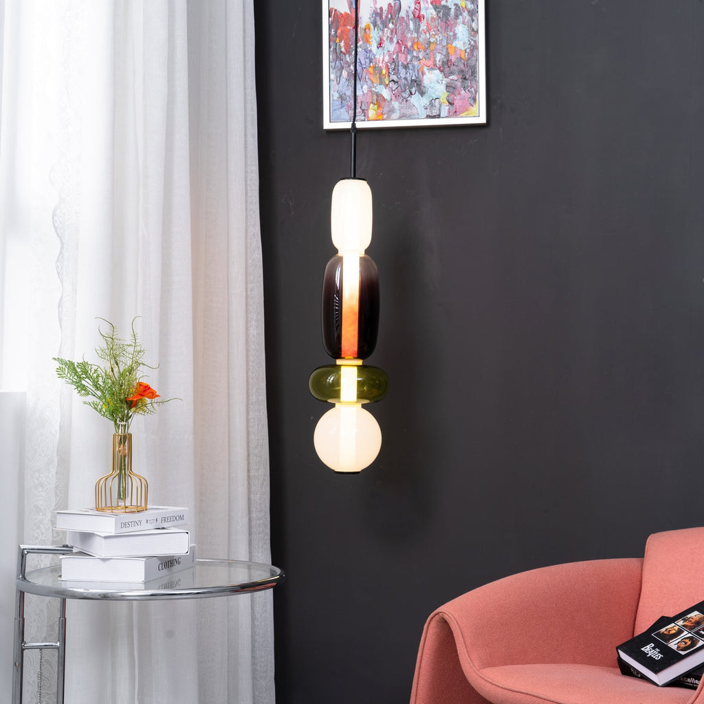 Sugar-Coated Glass Ceiling Light Lighting Lobby