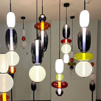 Sugar-Coated Glass Ceiling Light Lighting Lobby
