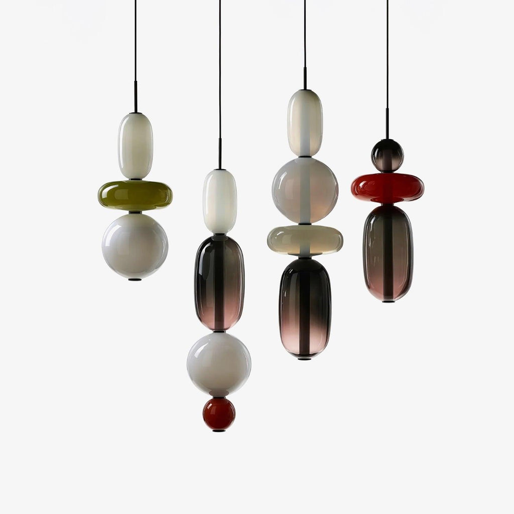 Sugar-Coated Glass Ceiling Light Lighting Lobby