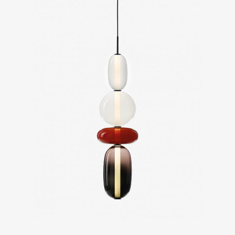 Sugar-Coated Glass Ceiling Light Lighting Lobby