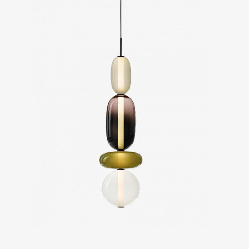 Sugar-Coated Glass Ceiling Light Lighting Lobby