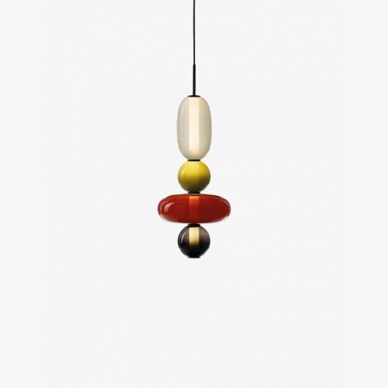 Sugar-Coated Glass Ceiling Light Lighting Lobby