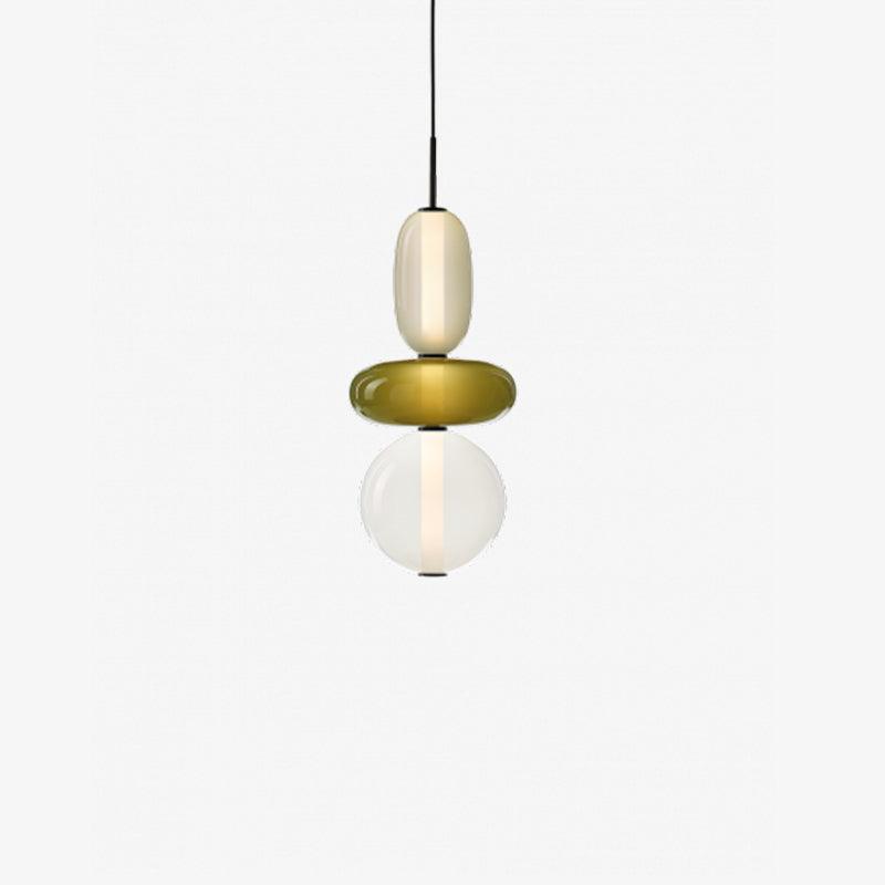 Sugar-Coated Glass Ceiling Light Lighting Lobby