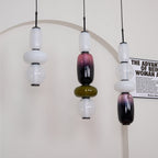 Sugar-Coated Glass Ceiling Light Lighting Lobby