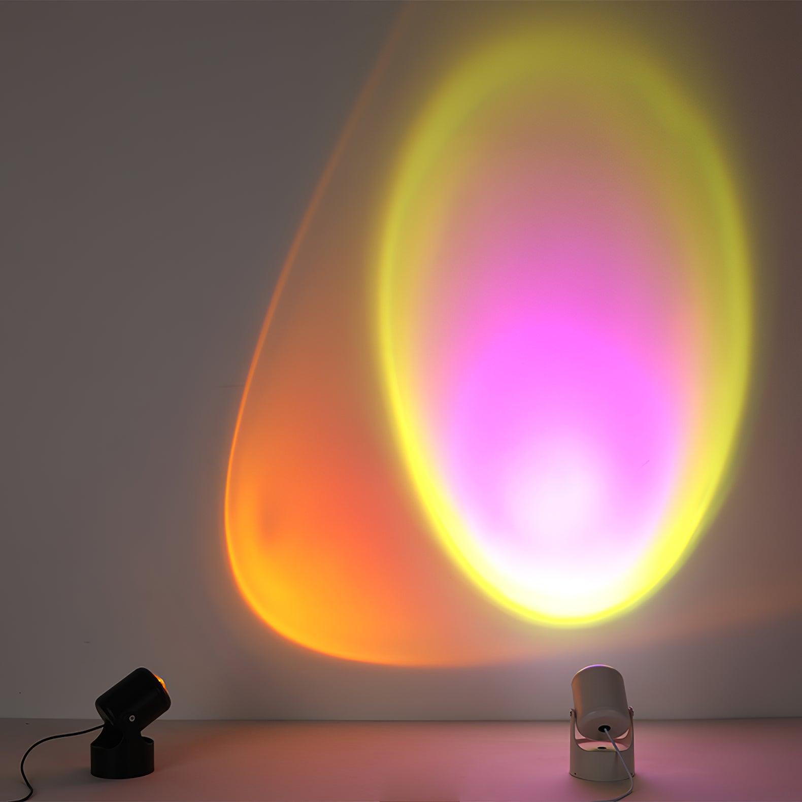 Sunset Projection LED Desk Lamp Lighting Lobby