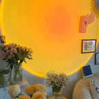 Sunset Projection LED Desk Lamp Lighting Lobby