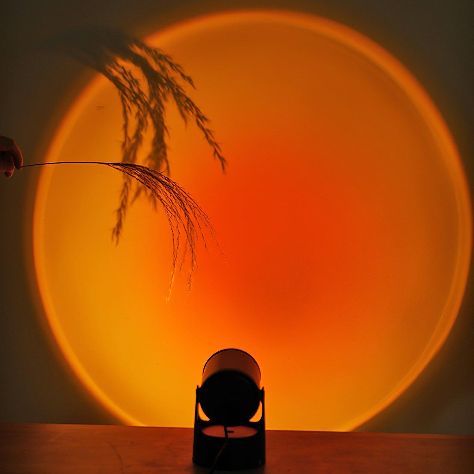 Sunset Projection LED Desk Lamp Lighting Lobby