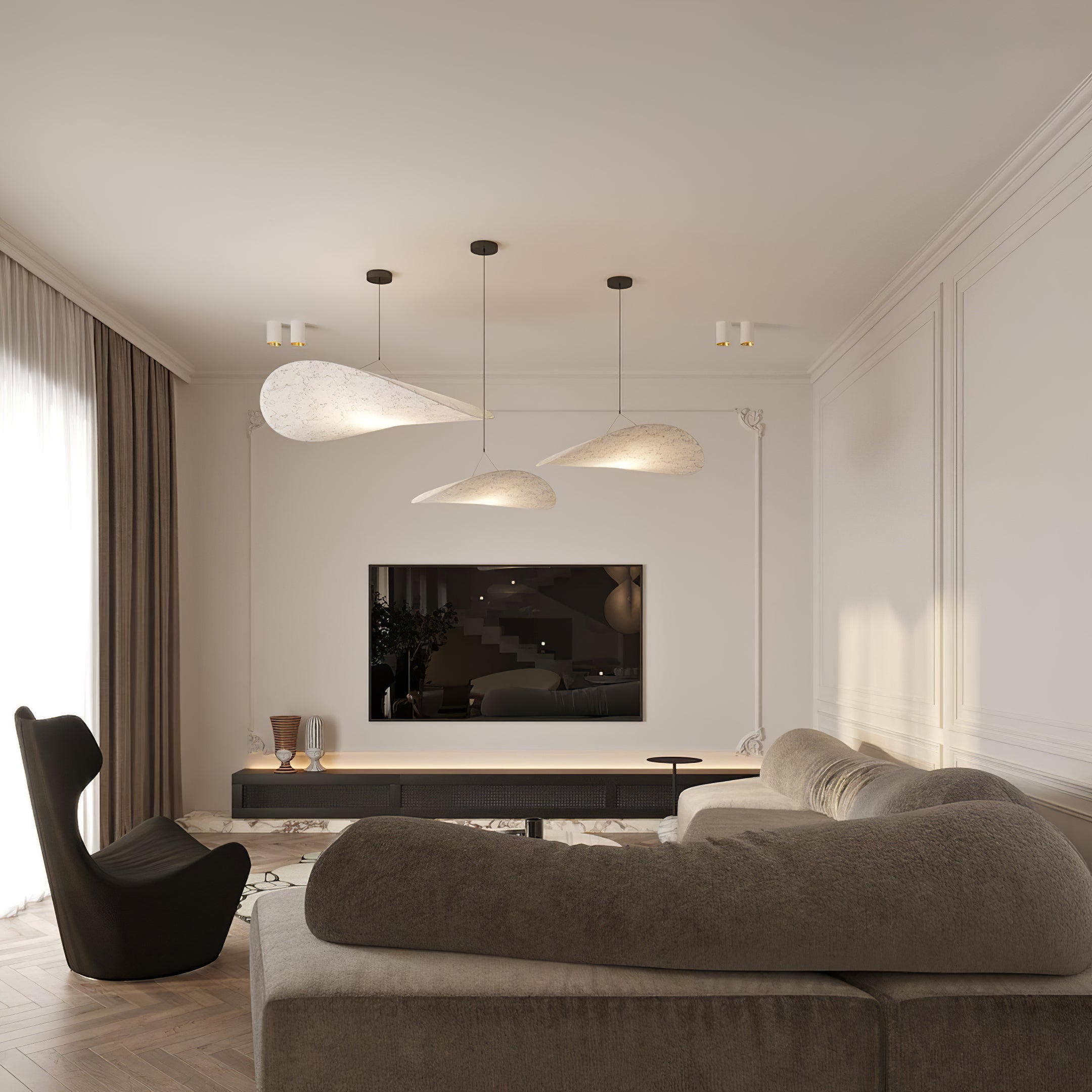 Suspension Ceiling Lamp Lighting Lobby