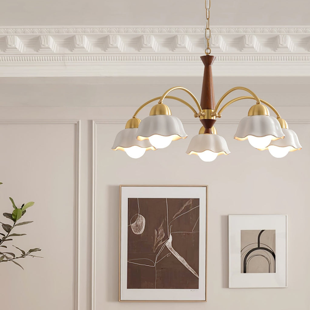 Swedish Contemporary Gold Ceiling Light Lighting Lobby
