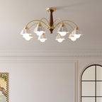 Swedish Contemporary Gold Ceiling Light Lighting Lobby