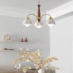 Swedish Contemporary Gold Ceiling Light Lighting Lobby