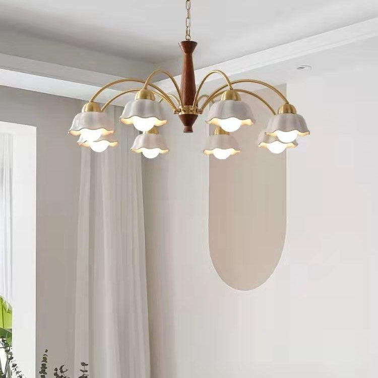 Swedish Contemporary Gold Ceiling Light Lighting Lobby