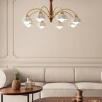 Swedish Contemporary Gold Ceiling Light Lighting Lobby