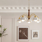 Swedish Contemporary Gold Ceiling Light Lighting Lobby