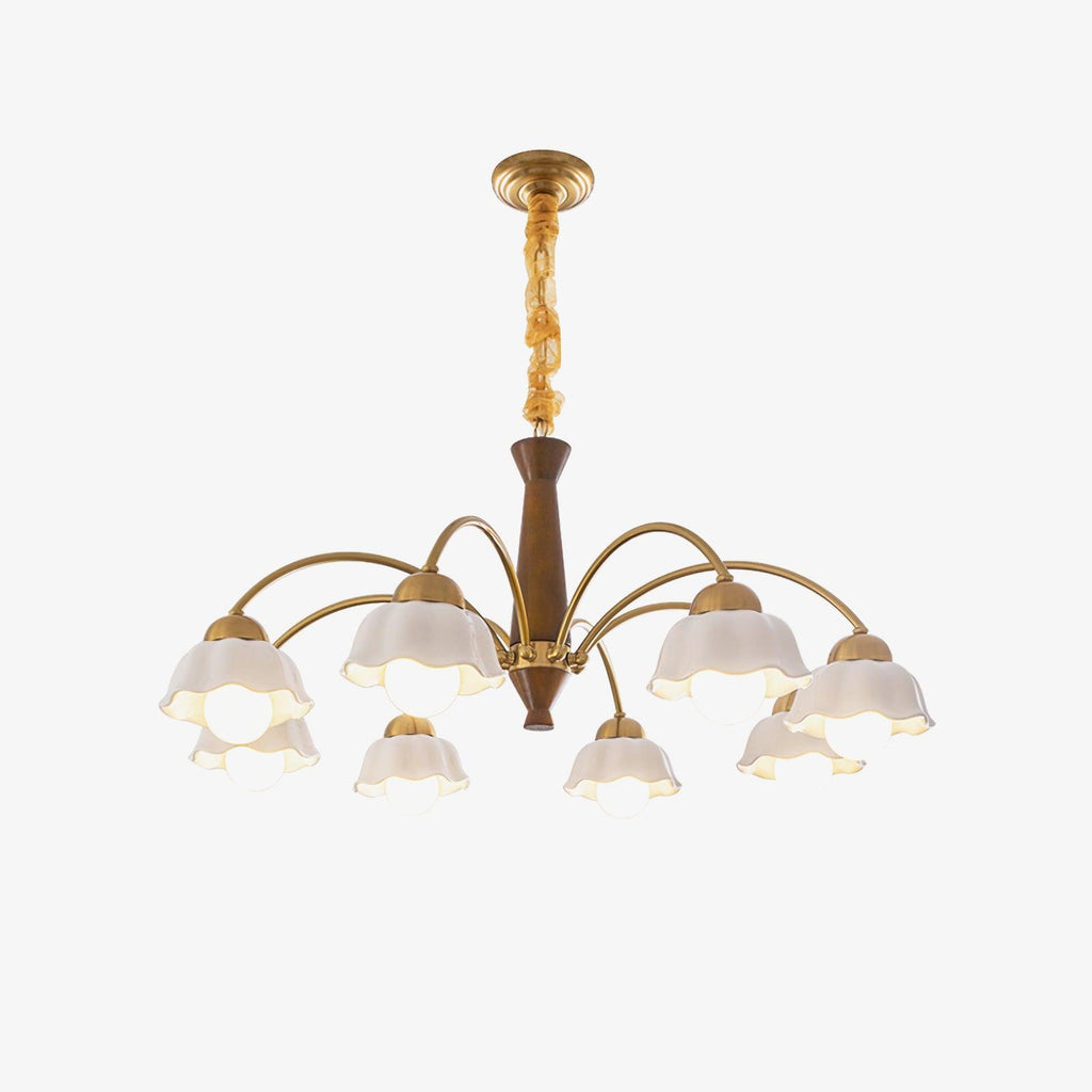 Swedish Contemporary Gold Ceiling Light Lighting Lobby