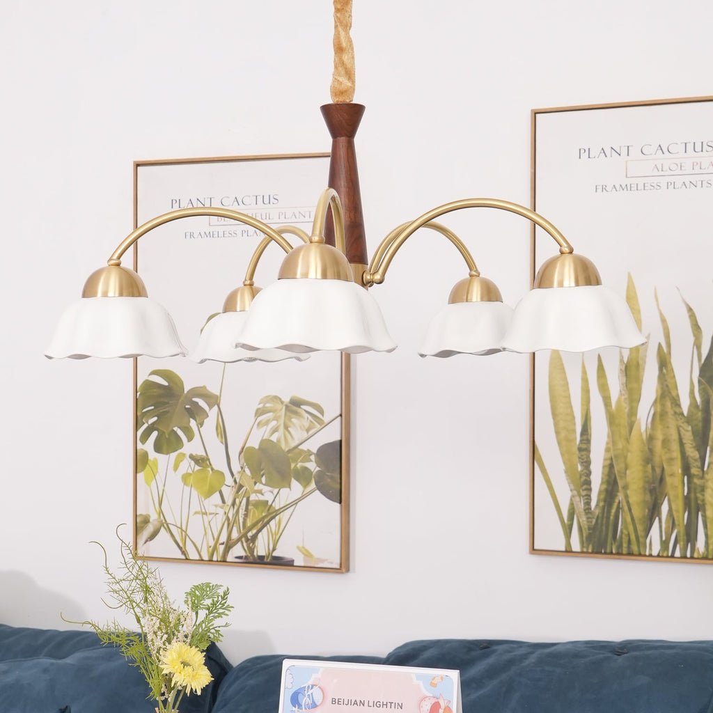 Swedish Contemporary Gold Ceiling Light Lighting Lobby