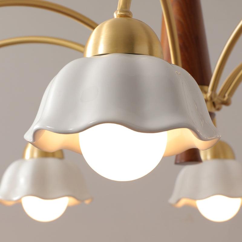 Swedish Contemporary Gold Ceiling Light Lighting Lobby