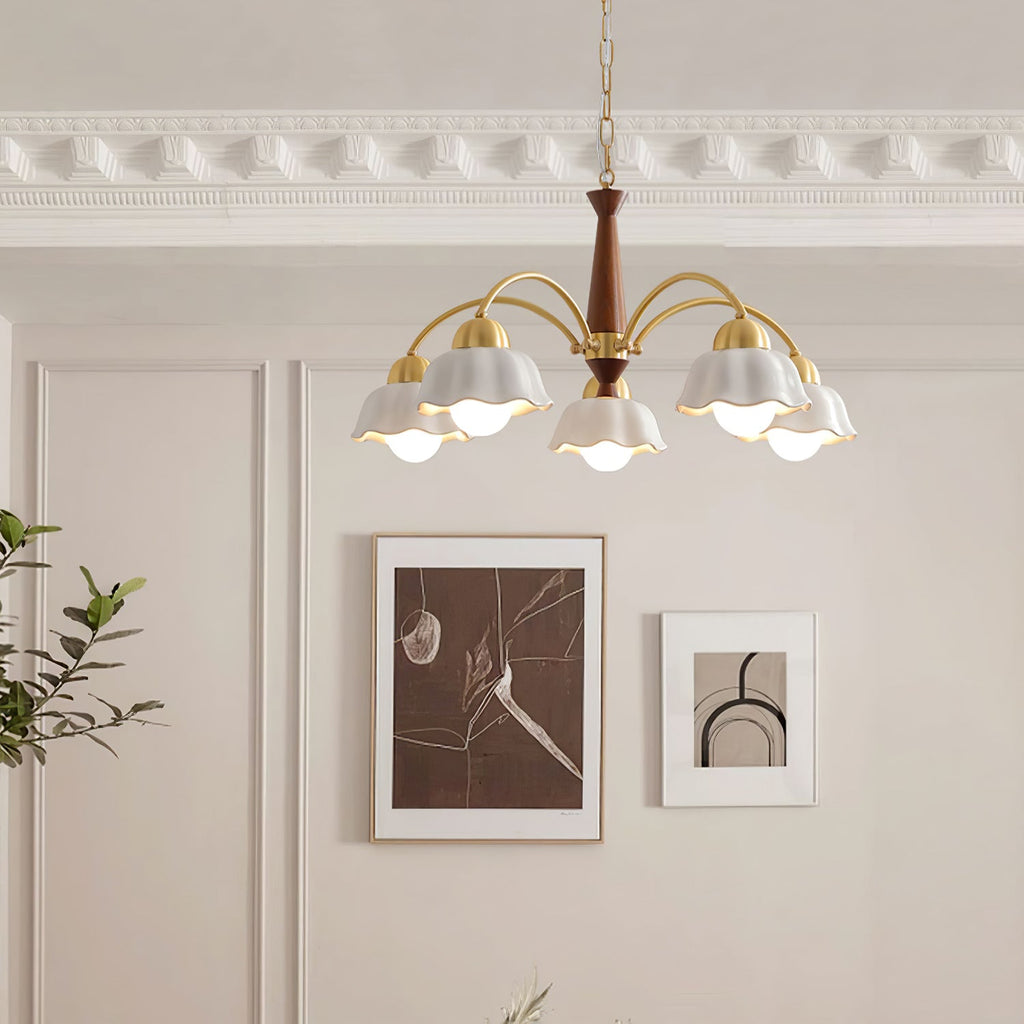 Swedish Contemporary Gold Ceiling Light Lighting Lobby