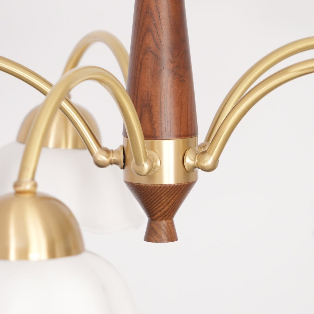Swedish Contemporary Gold Ceiling Light Lighting Lobby