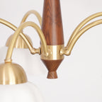 Swedish Contemporary Gold Ceiling Light Lighting Lobby
