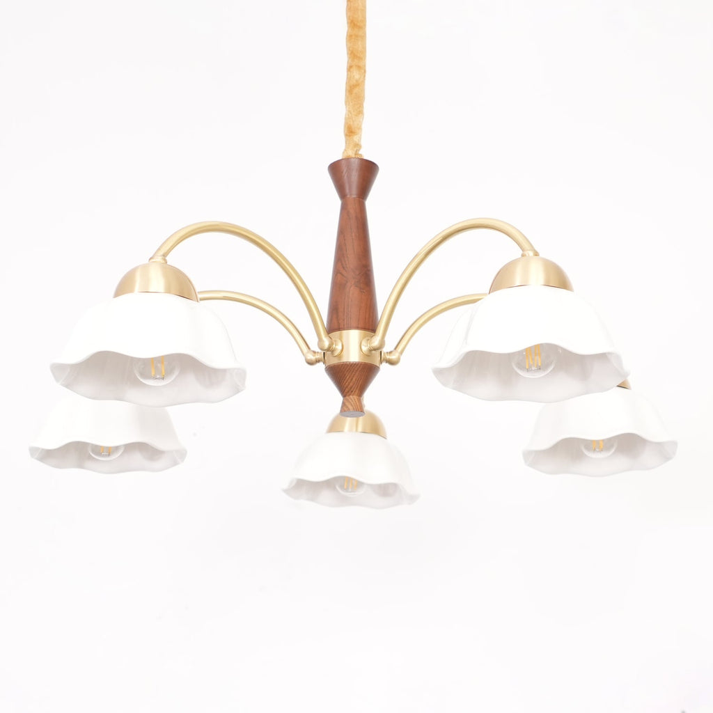 Swedish Contemporary Gold Ceiling Light Lighting Lobby