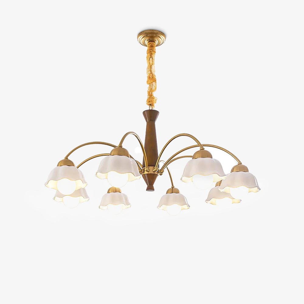 Swedish Contemporary Gold Ceiling Light Lighting Lobby