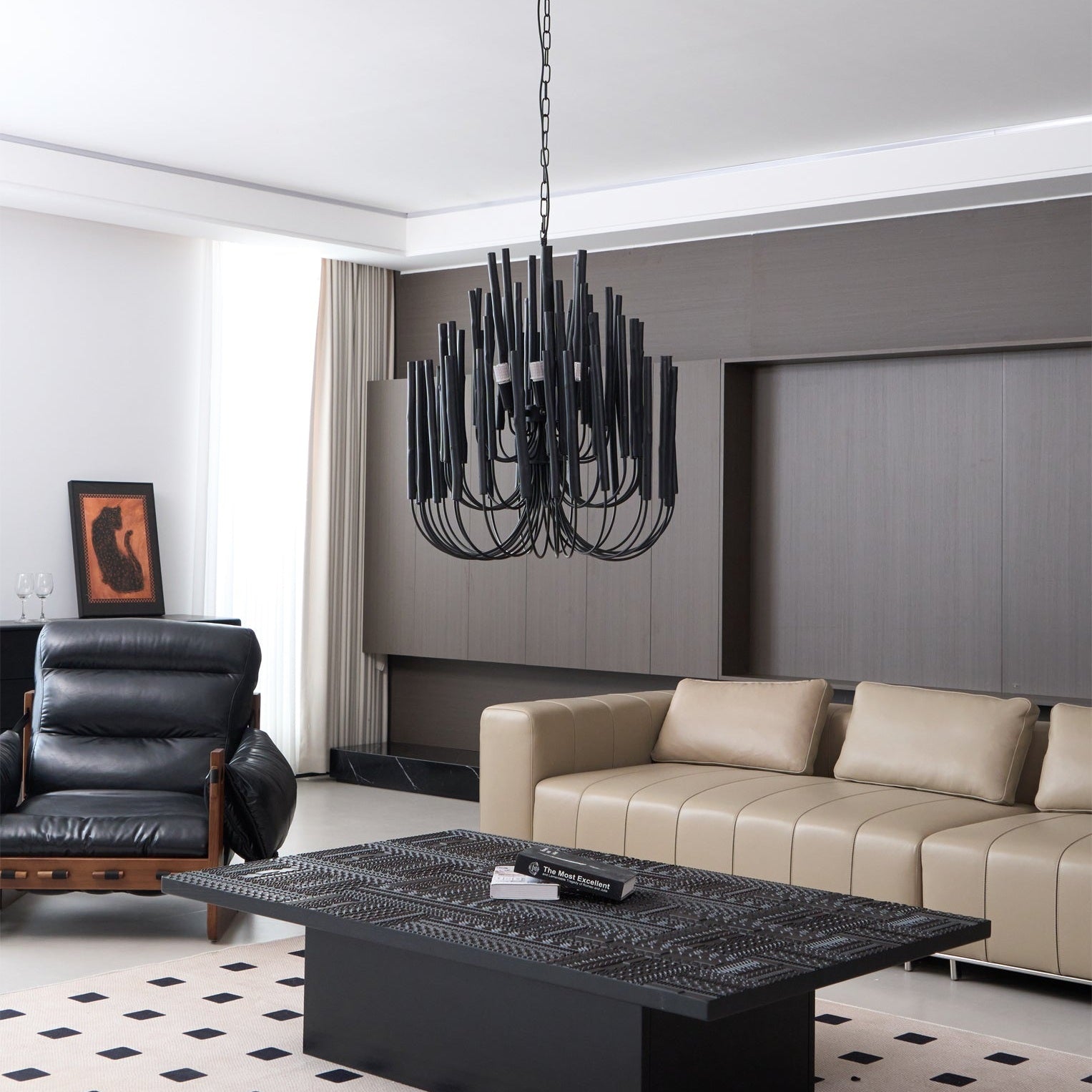 Swinton Ceiling Pendant Lighting Lobby