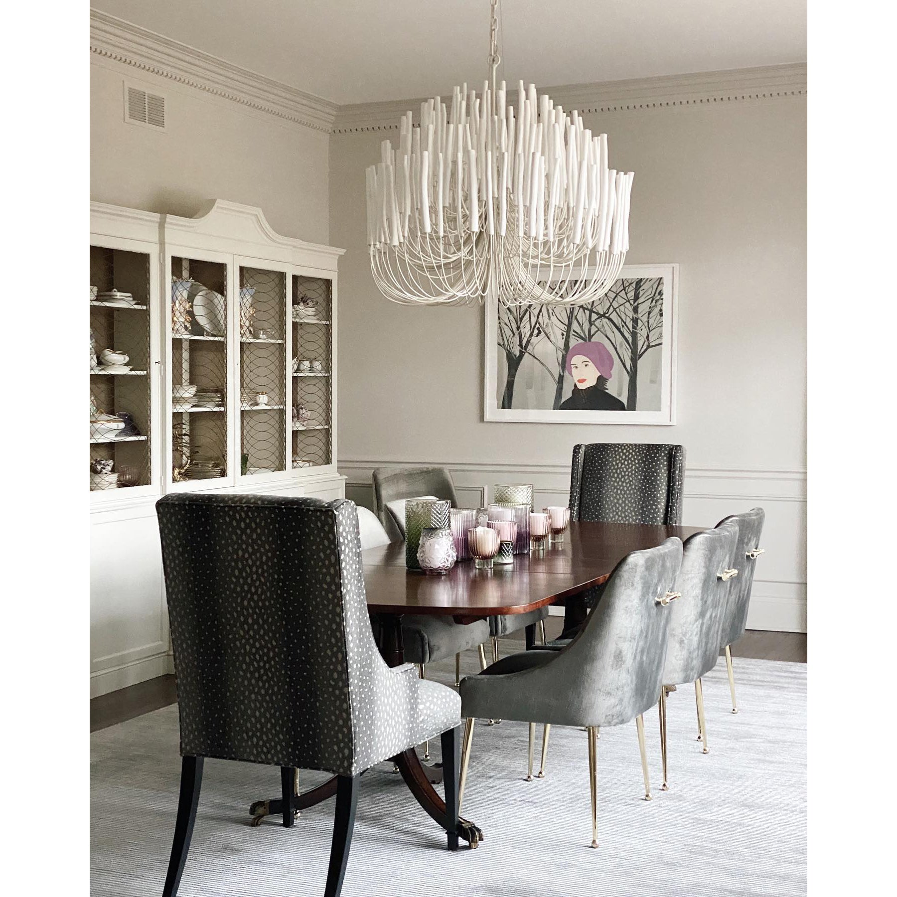 Swinton Ceiling Pendant Lighting Lobby