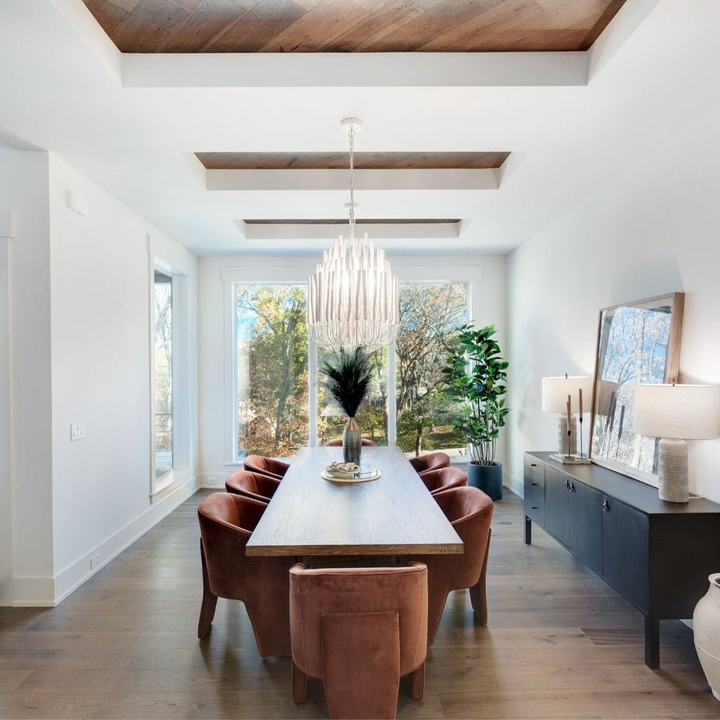 Swinton Ceiling Pendant Lighting Lobby