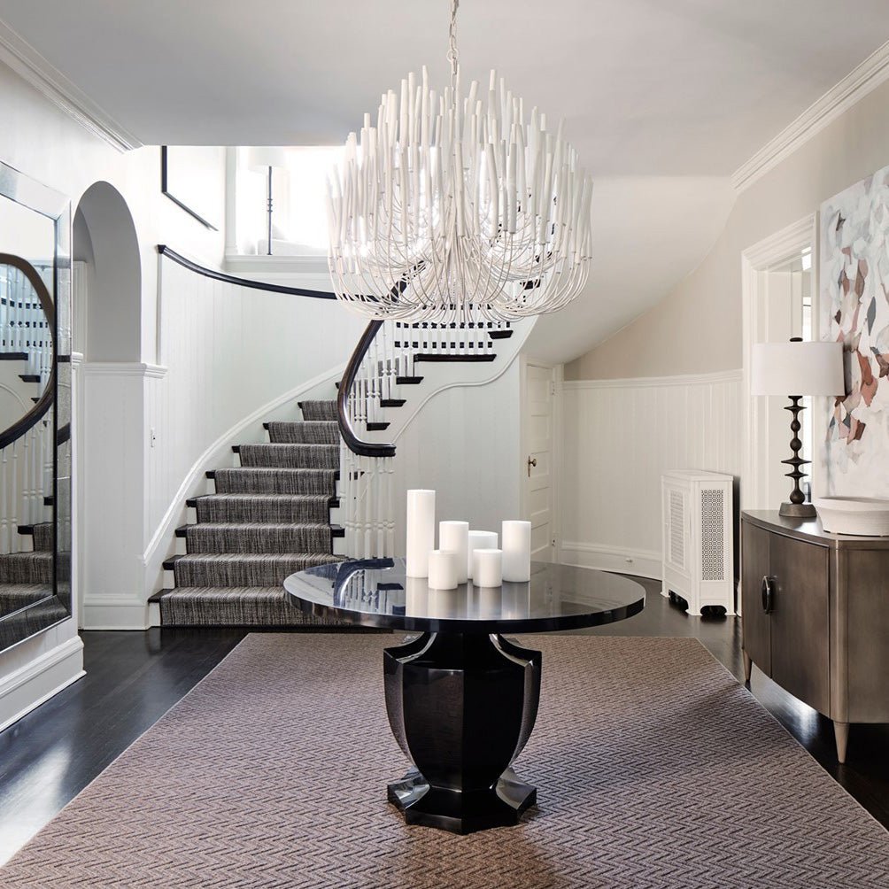 Swinton Ceiling Pendant Lighting Lobby