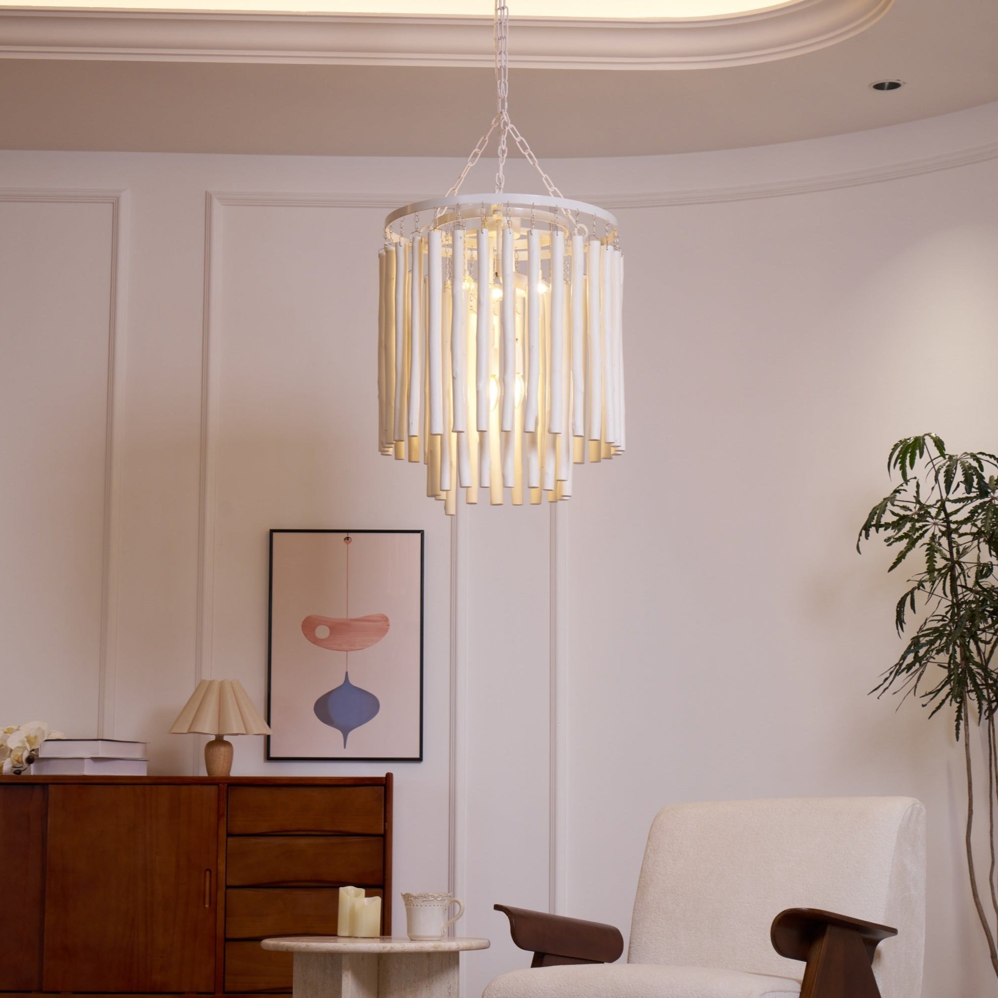 Swinton Ceiling Pendant Lighting Lobby
