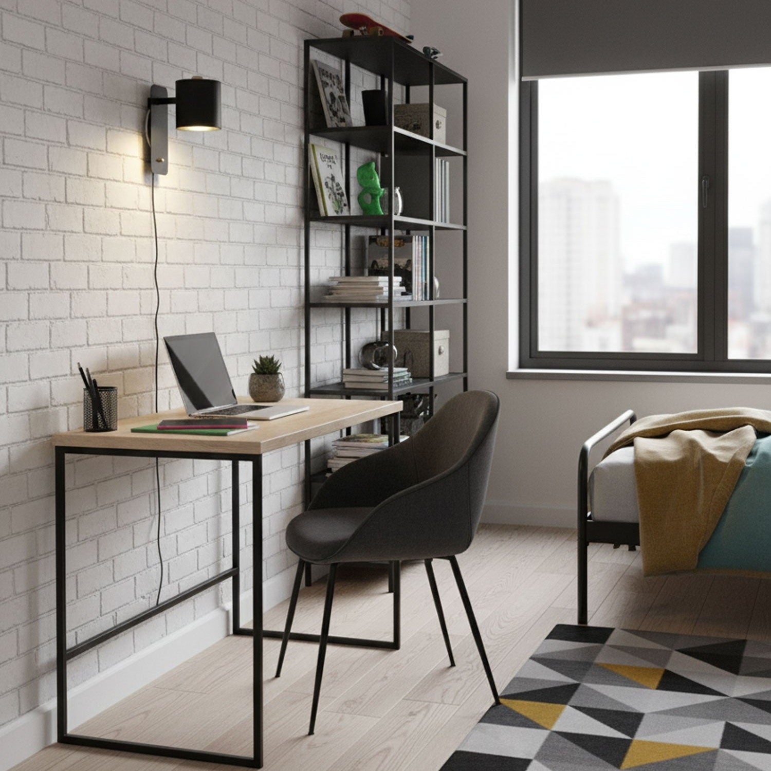 Swiveling Barrel Wall-Mounted Light Lighting Lobby