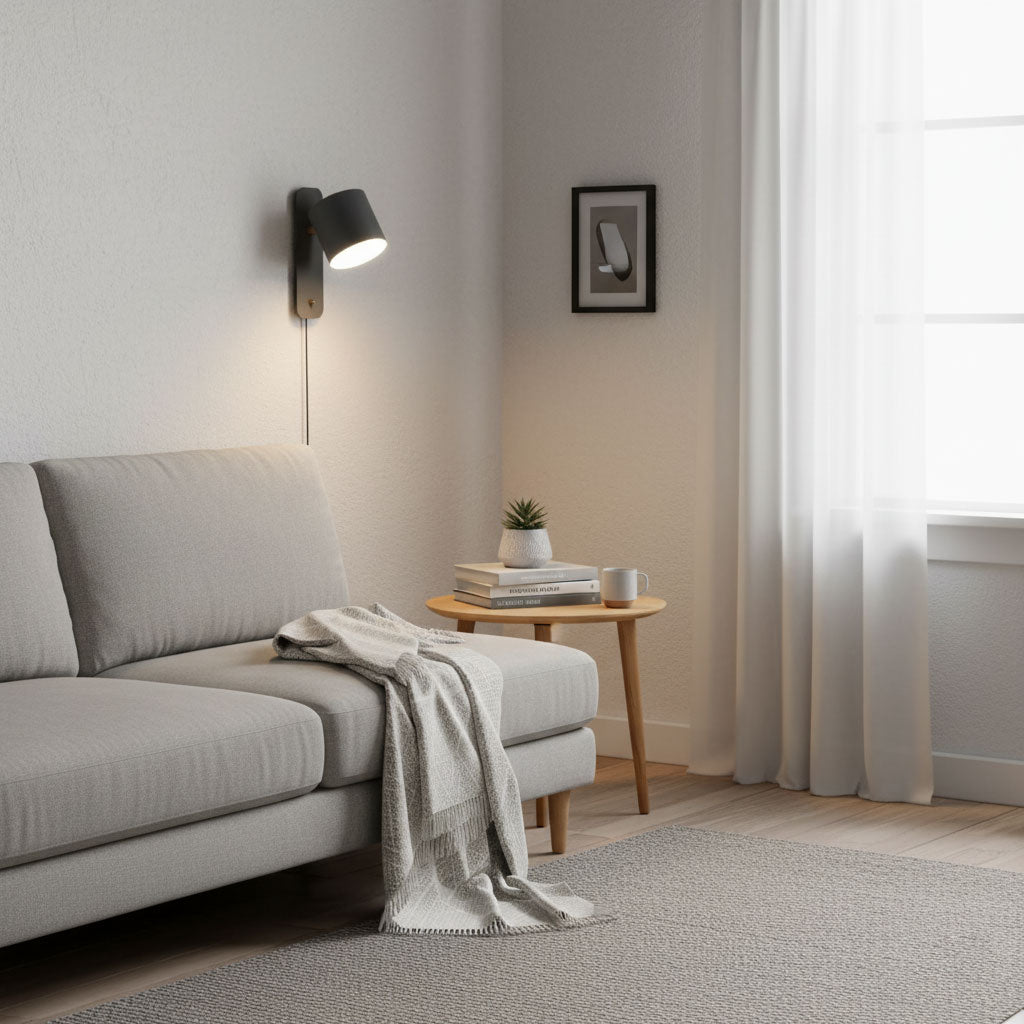 Swiveling Barrel Wall-Mounted Light Lighting Lobby