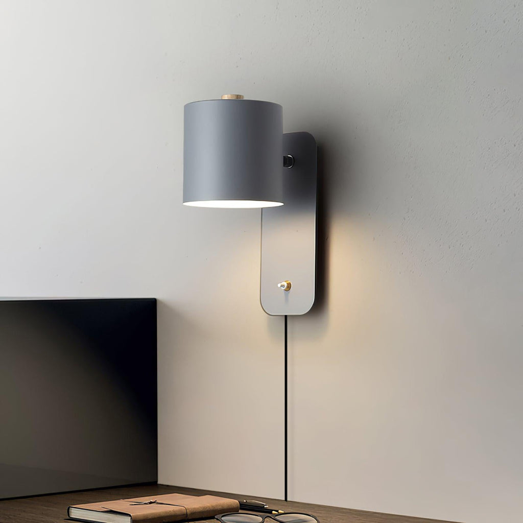 Swiveling Barrel Wall-Mounted Light Lighting Lobby