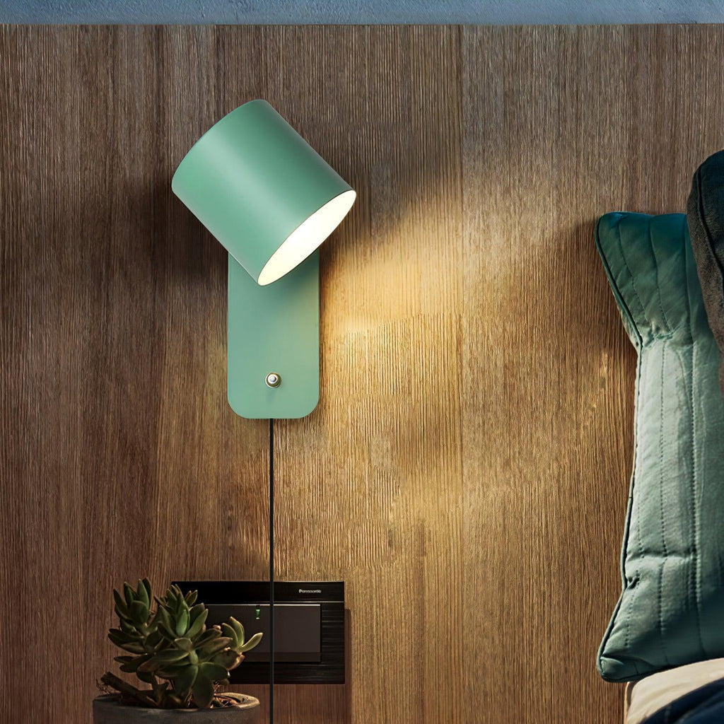 Swiveling Barrel Wall-Mounted Light Lighting Lobby