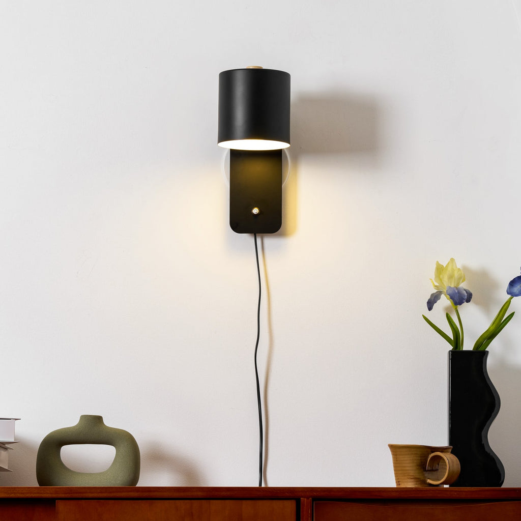 Swiveling Barrel Wall-Mounted Light Lighting Lobby