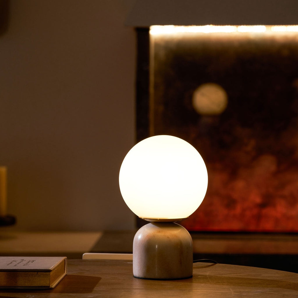 Sylas Stone Table Light Lighting Lobby