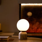 Sylas Stone Table Light Lighting Lobby
