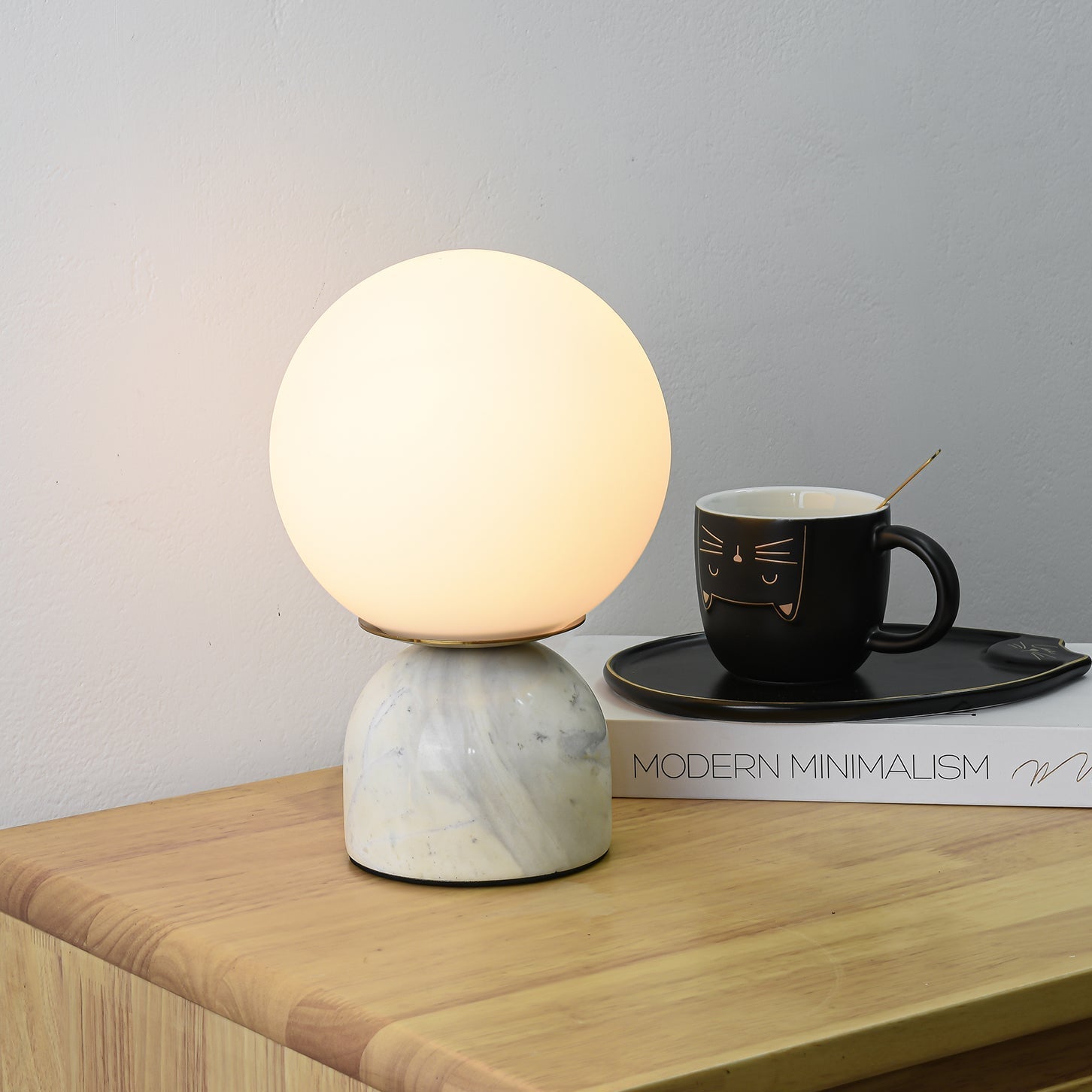Sylas Stone Table Light Lighting Lobby