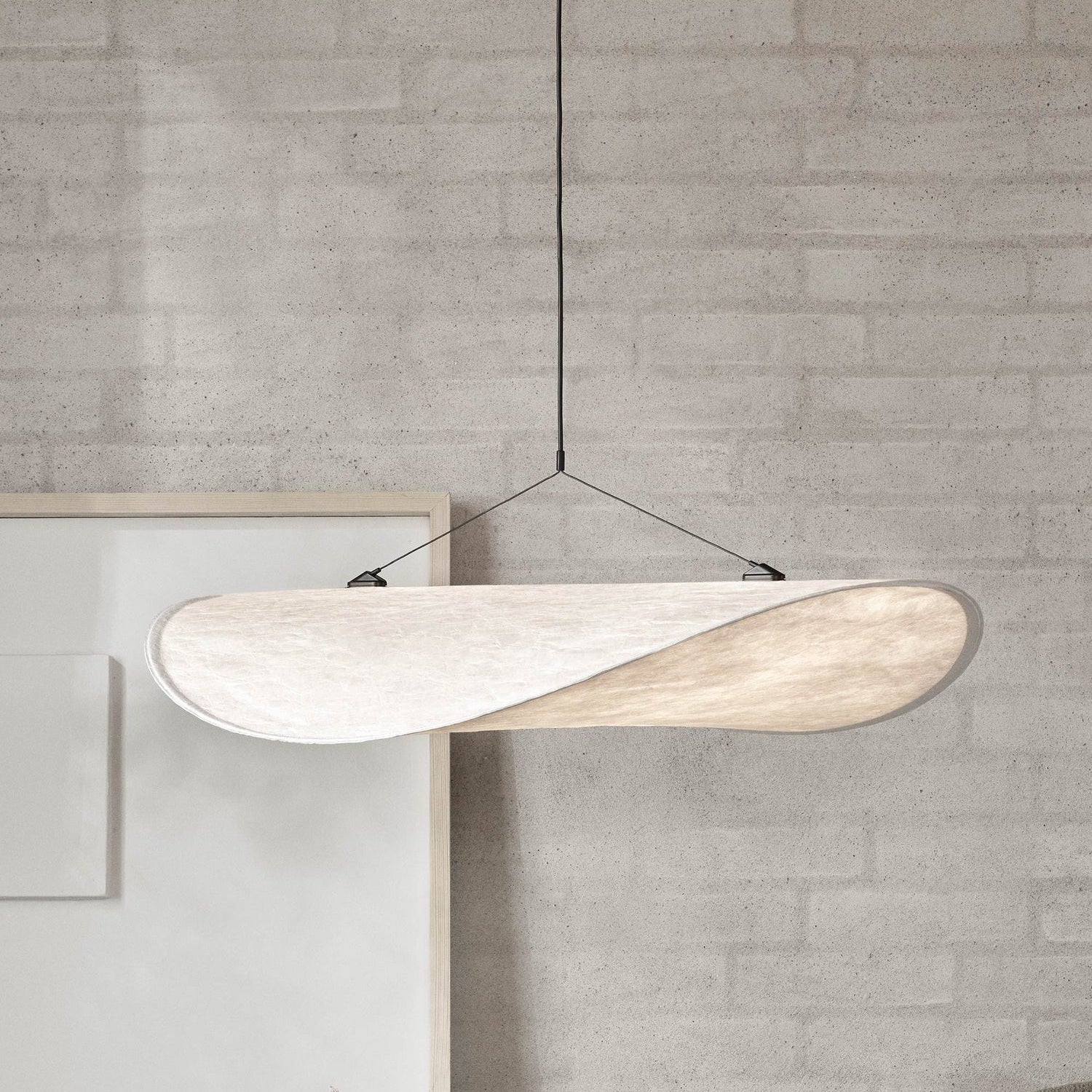Tense Tyvek Ceiling Pendant Light Lighting Lobby