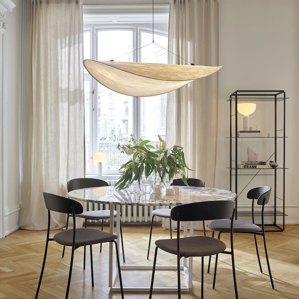 Tense Tyvek Ceiling Pendant Light Lighting Lobby