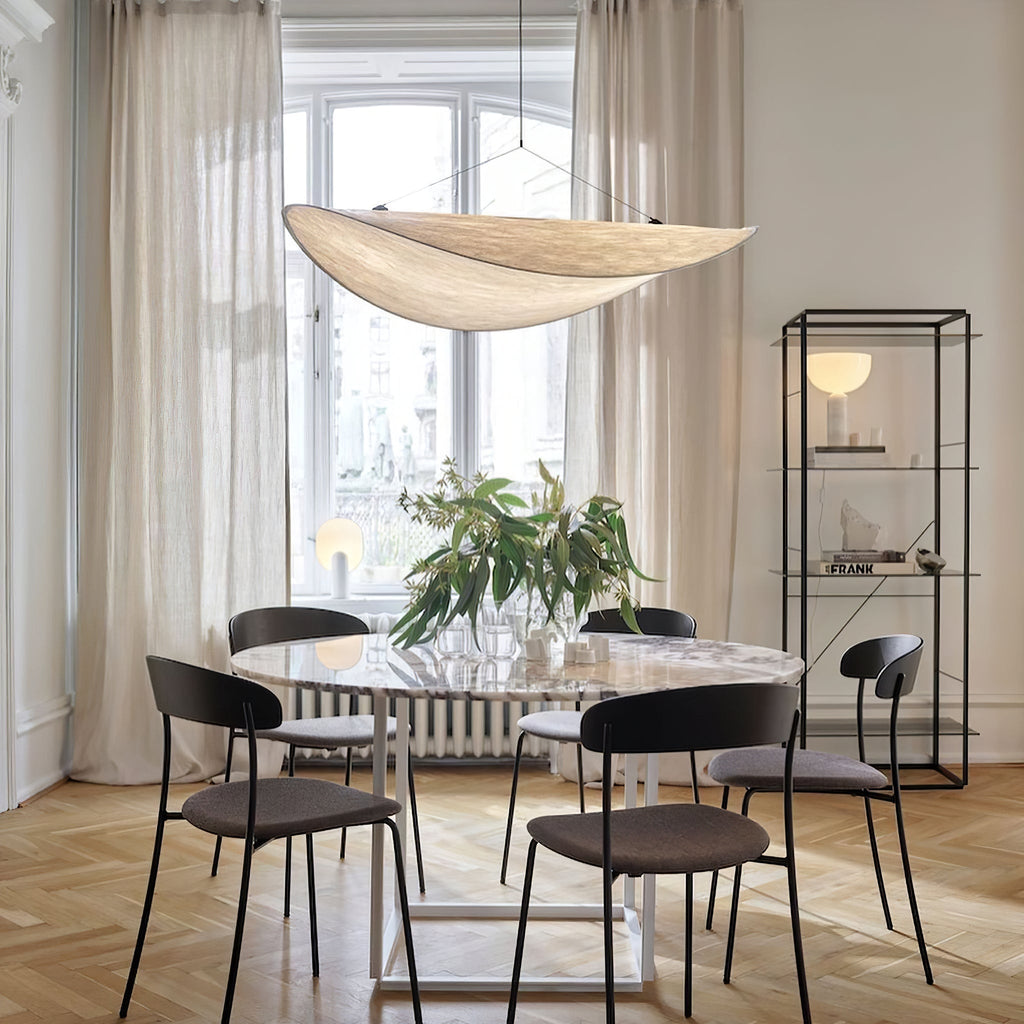 Tense Tyvek Ceiling Pendant Light Lighting Lobby