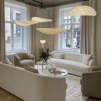 Tense Tyvek Ceiling Pendant Light Lighting Lobby