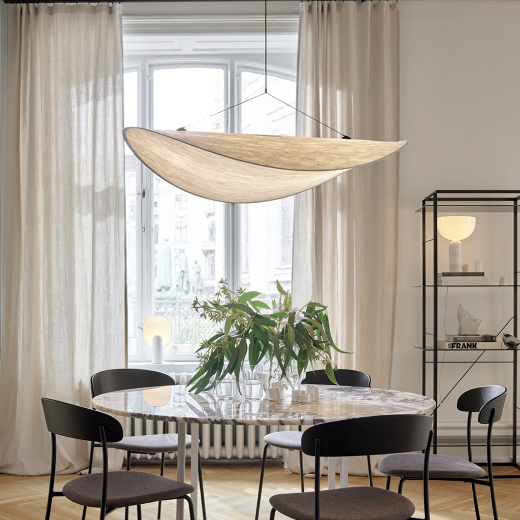 Tense Tyvek Ceiling Pendant Light Lighting Lobby