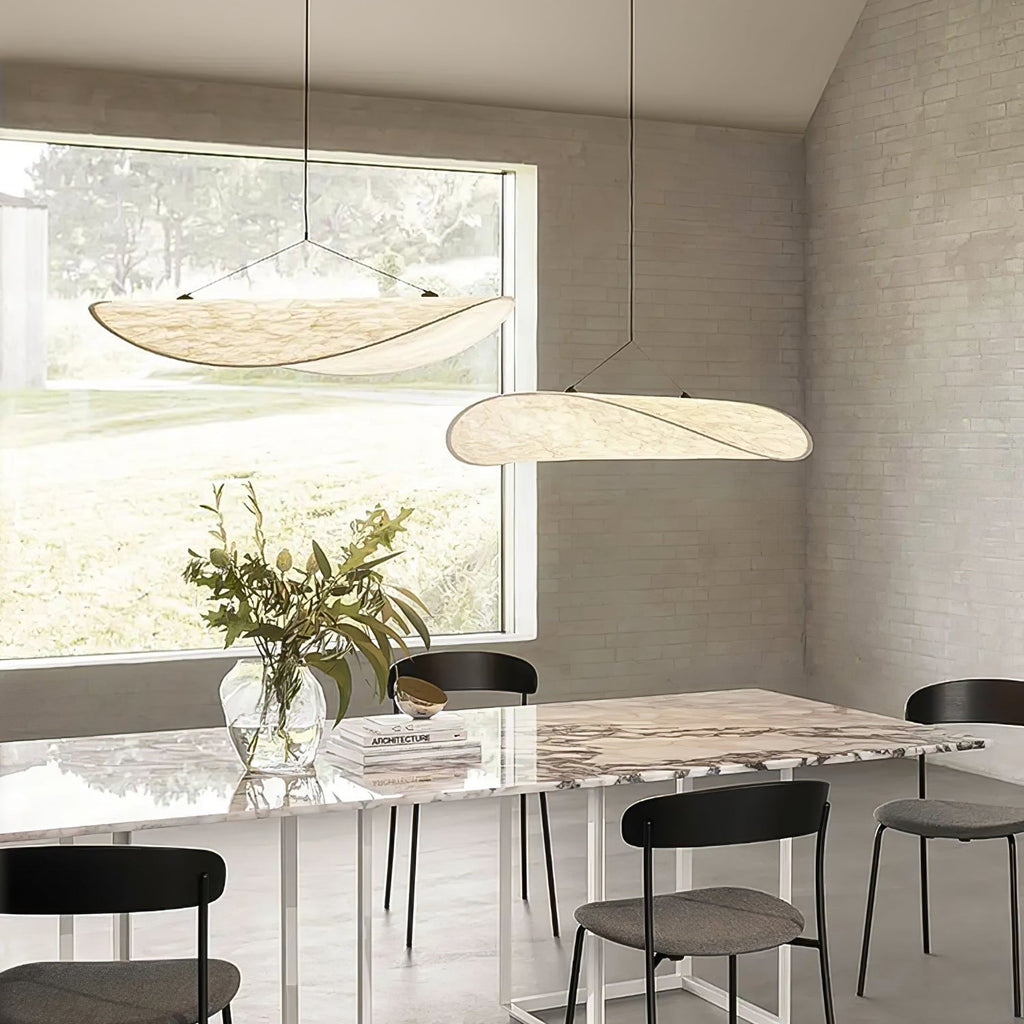 Tense Tyvek Ceiling Pendant Light Lighting Lobby
